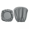 thumbnail image 1 of 5 Fundas Para Sillas De Oficina, Fundas Para Sillones, Elásticas Y Extraíbles, Para Oficinas, Hoteles, Color Gris, 1 of 7