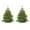 Green, variant on LOLIPPYY 2-Pack Christmas Tree Stickers for Shop Holiday Decoration Stickers