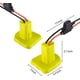 thumbnail image 2 of Adaptador de rueda de alimentación mejorado para batería de 18 V con fusible y cable, 2 of 5