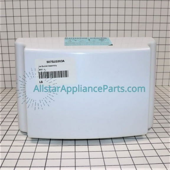 LG Refrigerator Ice Bucket Assembly 5075JJ1003A