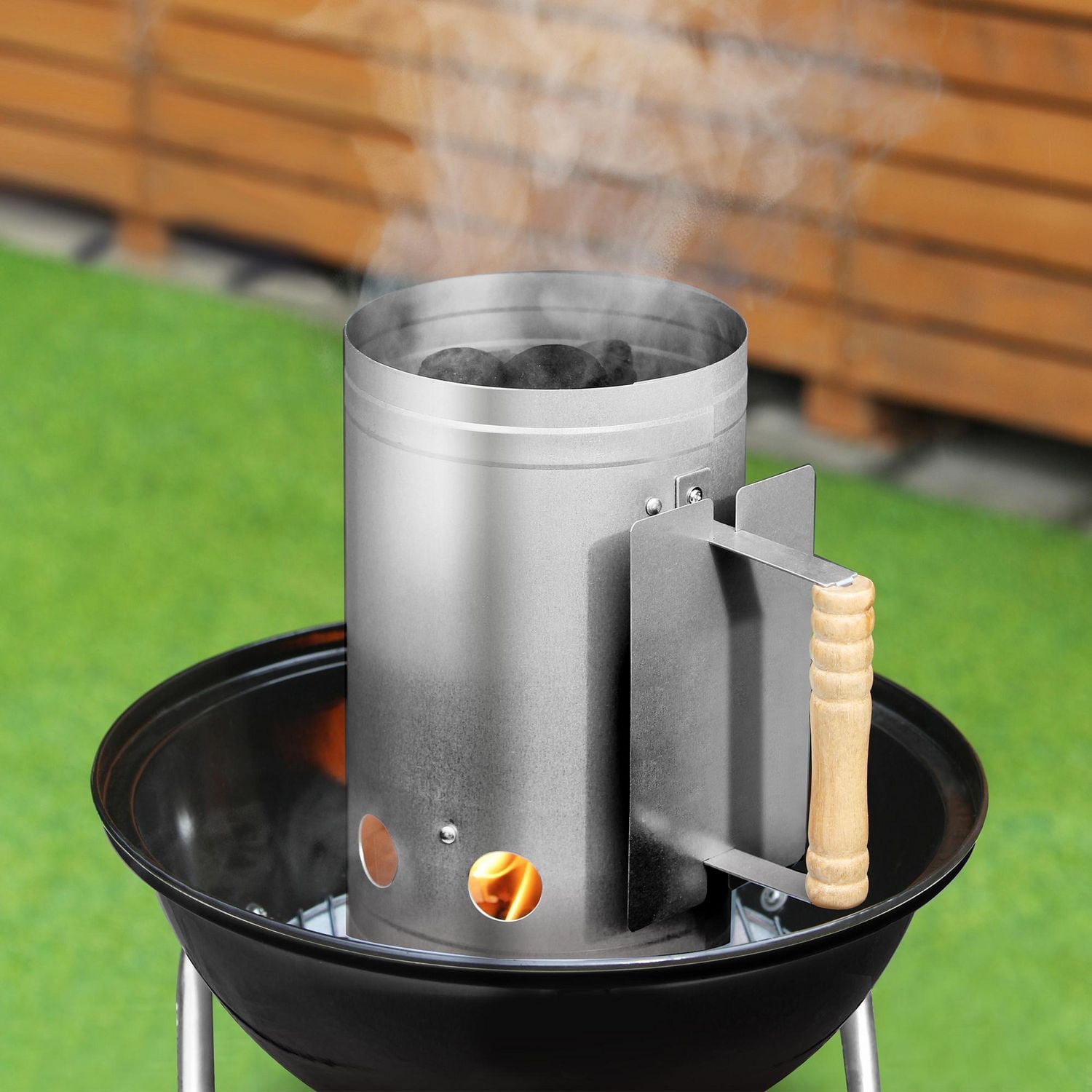 Charcoal Grill Bunnings Charcoal Chimney Portable Bbq Charcoal