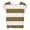 Coffee, variant on UACY Striped T-Shirt for Girls, Short Sleeve, Crew Neck (Yellow, 10-11Years)