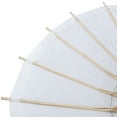 thumbnail image 7 of Chinese Japanese Style Asian Oiled Paper Bamboo Umbrella Parasol Umbrella - Size L, 7 of 7