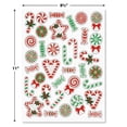 thumbnail image 3 of Current Deluxe Peppermint Joy Glitter Stickers, Christmas Candy Canes, 3 of 5