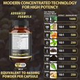 thumbnail image 2 of Saw Palmetto 4650mg 120 Cápsulas Apoyo a la Próstata Agobi, 2 of 7