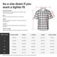 thumbnail image 5 of Balery Gray Checkboard Camisas hawaianas de manga corta para hombre, camisas playeras de corte holgado, camisas de vacaciones con botones,Small, 5 of 7