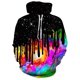 thumbnail image 3 of Nueva sudadera con capucha unisex estampada con estampado novedoso en 3D, sudadera con capucha y bolsillo, ropa de calle holgada y cómoda, 3 of 5