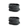 thumbnail image 1 of Wosthever Calentador de cuello Manténgase abrigado Forro polar Colores surtidos Calentador de cuello térmico Gran textura Durabilidad Pañuelo Gris 2piezas, 1 of 6
