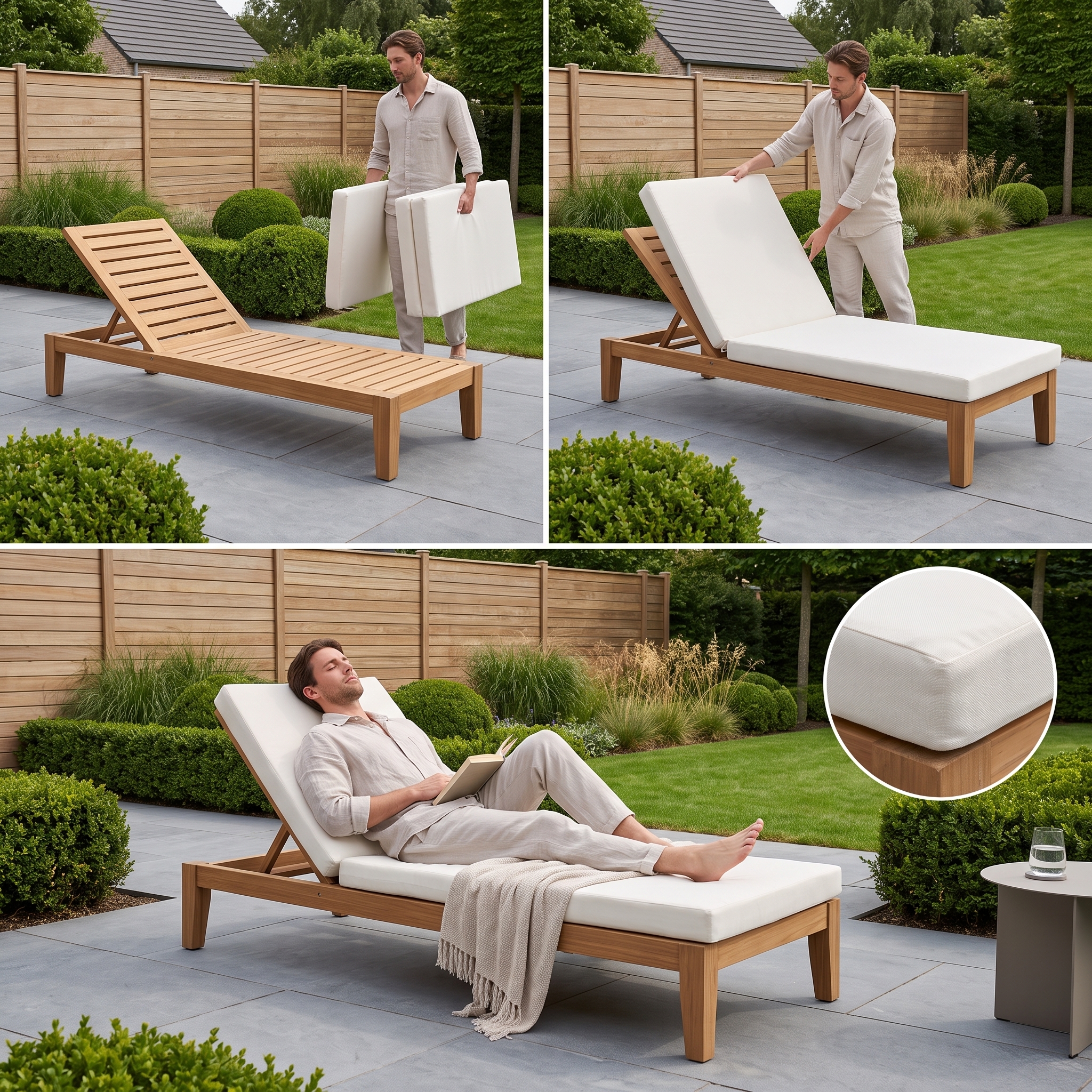 Chaise Lounge Cushion