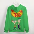 thumbnail image 5 of Phineas And Ferb Zip Up Hoodies Unisex Realistic 3D Print Sweatshirt Long Sleeve Hooded Jacket Coat L, 5 of 8
