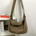 thumbnail image 3 of Canvas Tote Bag for Women with Pockets Cute Small Crossbody Bag Purses Handbag for Work Beach Tote Bag, 3 of 6
