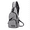 Gray#1, variant on Men Chest Pack Messenger Bags Casual Travel Crossbody Sling bag Shoulder Bag W/ USB Charging Daypack "Gray"