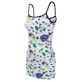 thumbnail image 5 of Ladies Elegant Sling Sleeveless Sexy Dress floral, 5 of 6