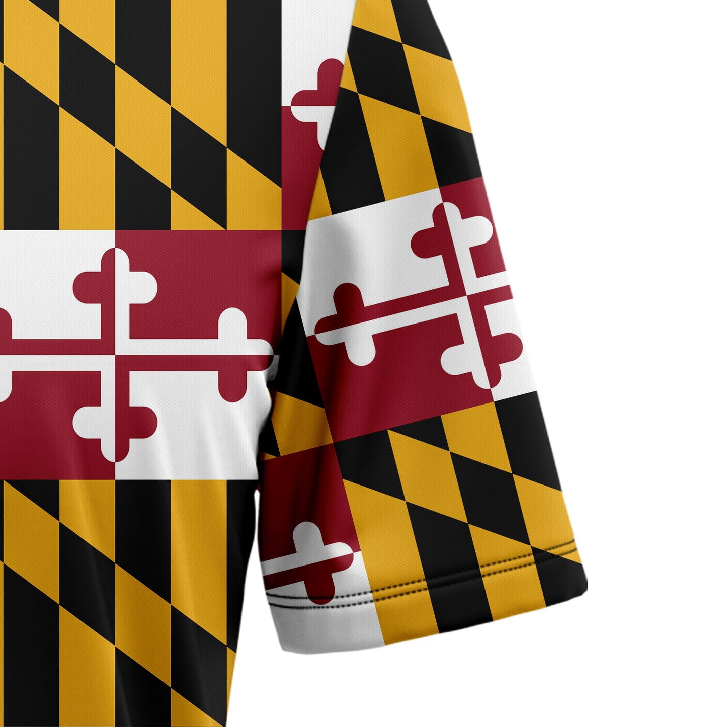 Maryland Flag Aloha Hawaiian Shirts