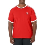 Adidas 3 Stripes Original Tee || Red/White || Size : Mens Large