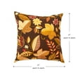 thumbnail image 4 of Greendale Home Fashions Timberland Floral 17 in. Square Outdoor Throw Pillow (2-Pack), 4 of 6