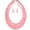 Pink, variant on Pearl Fashion Exaggerated Women's Beaded Collarbone Multi-Layered Necklace-Purple