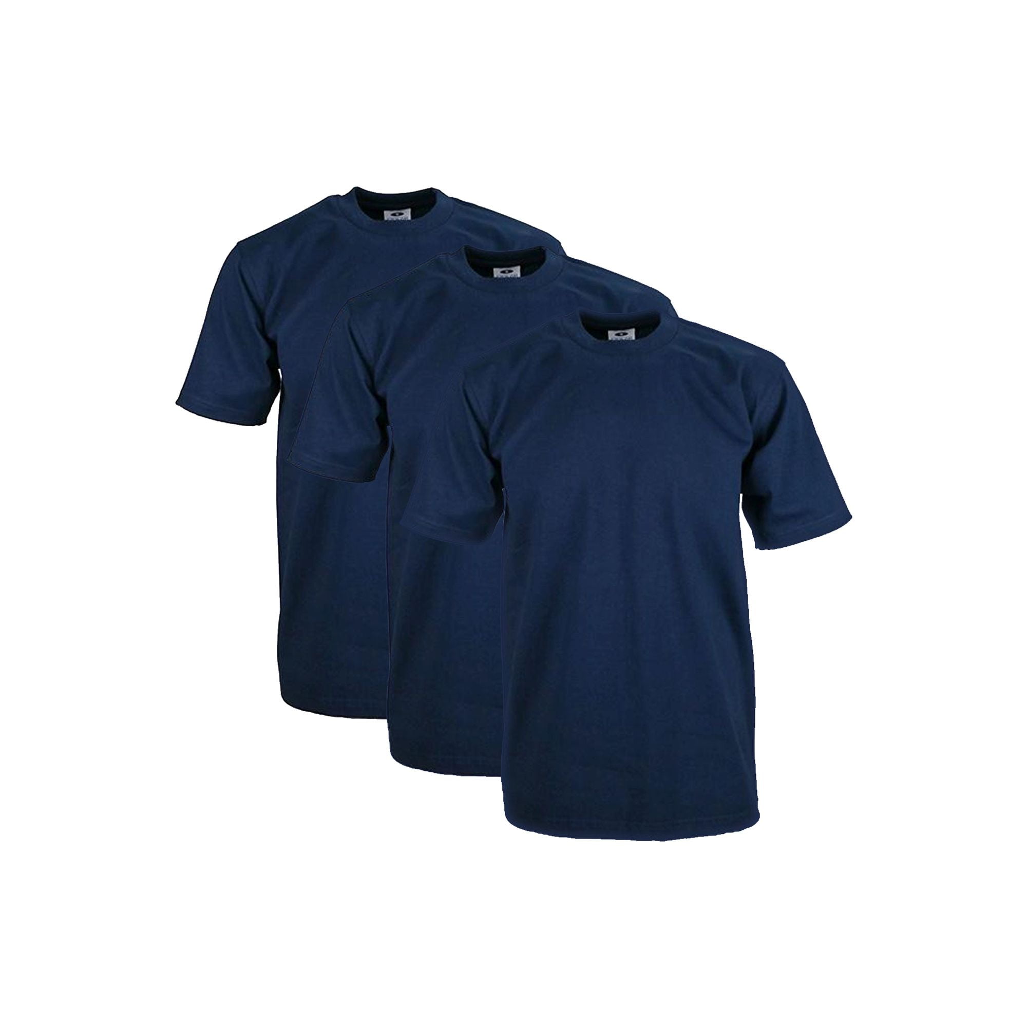 Access Mens Heavyweight Short Sleeve Cotton Crew Neck T-Shirt Pack of 3 AT35 