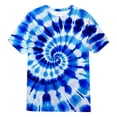 thumbnail image 3 of Lullu Boys Casual Tie Dyed T Shirt Short Sleeve Crew Neck T Shirt Kids Tee Top, Sizes 1-13, 3 of 3