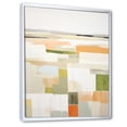 thumbnail image 2 of Designart "Meadow Modern Geometric landscapes" Abstract Floater Framed Canvas Print, 2 of 7