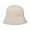 Beige, variant on Ribbed Bucket Hat for Women and Men Solid Color Deep Brim Floppy Preppy Style Winter Travel Vacation Fashion Cap Flat Warm Headwear