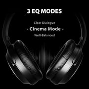 Avantree Opera Plus - Wireless Headphones for TV Watching with Cinema & Clear Dialogue Modes, HDMI ARC & Opt & AUX & RCA Input Support, 164ft Range, and Bluetooth Transmitter & Charging Dock 2-in-1