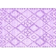 thumbnail image 1 of Ahgly Company Indoor Rectangle Solid Purple Modern Area Rugs, 2' x 4', 1 of 4