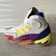 thumbnail image 1 of Ad-id-as Pharrell Crazy BYW HU Men's 11.5 Sneakers White Multi-Color EG9921, 1 of 6