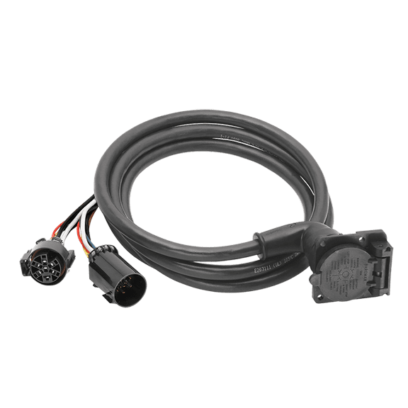Bargman 54701-003 7-Way 90 Degree Fifth Wheel/Gooseneck Trailer Wiring Harness