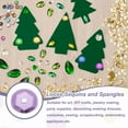 thumbnail image 4 of Loose Sequins 2000 Pcs 5MM Silver Backed Cup Embroidery Sequins Spangles for Jewelry Making Crafts Sewing, Rubber Red, 4 of 6