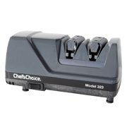 Chef’sChoice Model 323 Commercial Electric Knife Sharpener, 2-Stage 20-Degree Dizor, in Gray (0323000)
