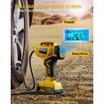 thumbnail image 4 of Inflador de neumáticos, compresor de aire portátil KeenPower, 160 psi, 21 V, 4 of 8