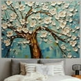 thumbnail image 2 of COMIO Painting Tree Tapestry Suitable for Hanging - Easy Care, Lightweight, Three Sizes Available Painting, 2 of 6