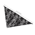 thumbnail image 3 of Naloa Rose Flowers Dog Bandanas 1PC Washable Triangle Dog Scarfs Premium Durable Fabric, for Small Medium Large Dogs and Cats, 3 of 6