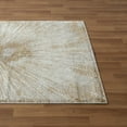 thumbnail image 3 of Luxe Weavers Abstract Spark Patterned Gold 5x7 Area Rug, Indoor Carpet with Medium Pile, 3 of 10