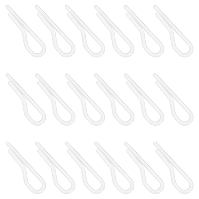 BESTYASH 200Ud Clips Para Sujetar Y Camisas De Plástico Con Fijación Firme
