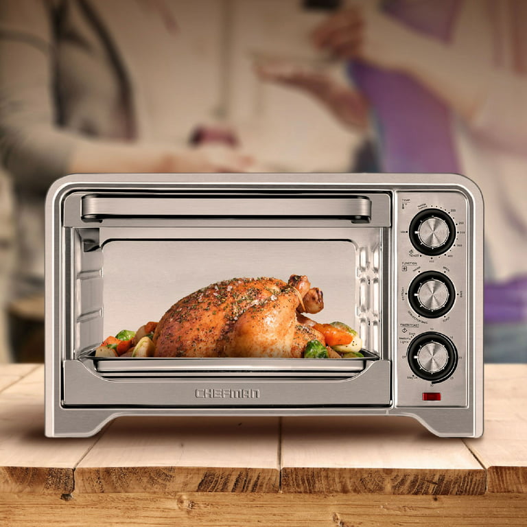 Powerful Convection Toaster Oven with 6 Slice Capacity