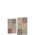 thumbnail image 2 of Chesapeake Berkeley 2pc Tan Washable Bath Rug Set (21"x34" & 24"x 40"), 2 of 9