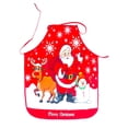 thumbnail image 1 of Navidad Adulto Papá Noel Delantales Para Mujeres Y Hombres Cena Fiesta Decoración Guardurnaity HA040567-01, 1 of 5