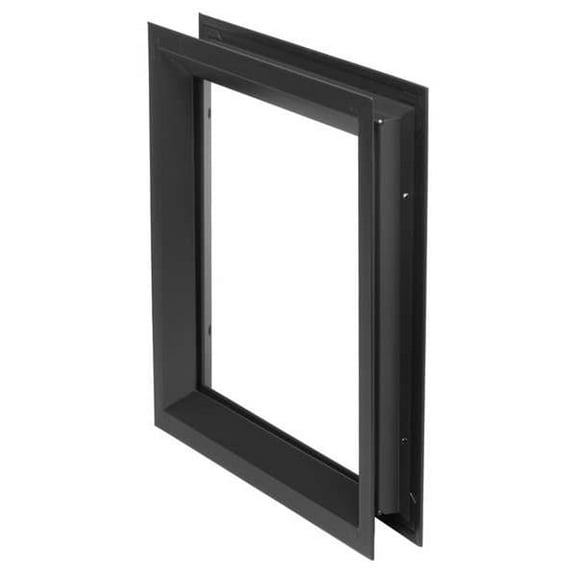 National Guard Window Frame Kit,H. 6 In,W. 27 In L-FRA100DKB-6x27