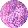 thumbnail image 1 of Ahgly Company Indoor Round Abstract Purple Modern Area Rugs, 5' Round, 1 of 4