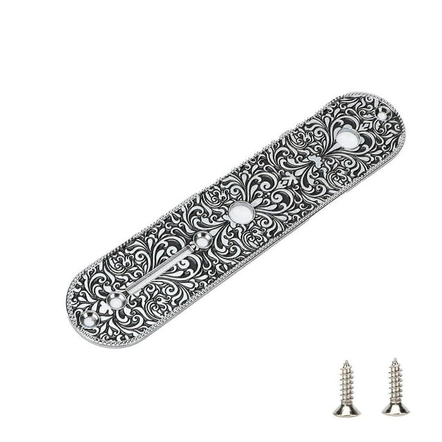 Electric Guitar Control Plate Metal Carved Accessory Replacement Part for TL TELESilver