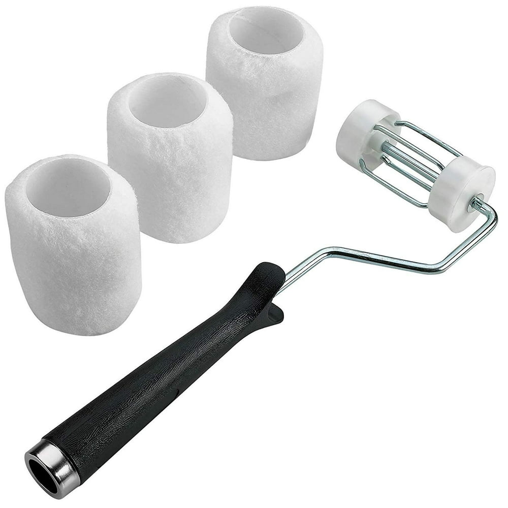 Paint Roller With 43" Inch Wire Cage & 3 3” Inch Roller Cover For