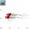Red, variant on Long Casting Metal Jig with Feather Treble Hooks – Shore Slow Jigging Lure with Reflective Blade for Surf Fishing 2pc