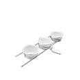 thumbnail image 2 of Godinger 6386 Natura 3 Tier Bowl Servers, 2 of 3