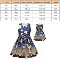thumbnail image 5 of Vestido de pajarita Vestidos de niña Impresión digital Muñeca de ojos grandes Ropa diaria para niños -8169522682278 140cm, 5 of 5