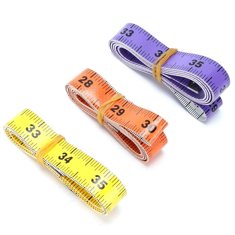 Body Tape Measure, Soft Tape Measure Professional Double Sided Scale  Multipurpose Portable Practical for Body Measurement for(One Side cm and  one inch Scale Tape) - Wisdom Clinic