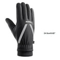 thumbnail image 3 of Lilgiuy Winter Gloves for Men Touch-Screen Windproof Warm Anti-Slip Cold Weather Mittens for Christmas Birthday New Year, 3 of 5