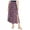 Multicoloured - navy, variant on Maison Jules Womens Tie Front Maxi Skirt