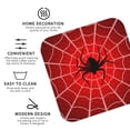 thumbnail image 3 of Naloa Spider Web1 Coasters for Set of 4 - PU Leather Coasters, Coasters for Table Cup Tea Coffee Beer, Decorative for Kitchen Homedecor (Round), 3 of 6